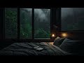 Soft Rain for Peaceful Piano - Relaxing Rain Sounds by the Window  Relaxation and Anxiety Relief
