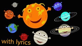 The Solar System Song (with lyrics)