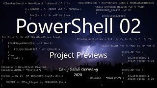 PowerShell 02 - Project Previews