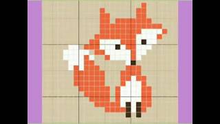 Fox Knitting Chart