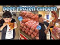 Deep Frozen Chicken Eating In Uzbekistan Market 🇺🇿🥶|Kanda Lovers|