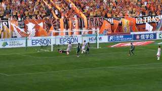 '15 J1　2nd第13節 松本山雅VS清水ｴｽﾊﾟﾙｽ 岩上ゴーーール！