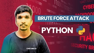 Brute Force Attack Using Python | Ethical Hacking Tutorial in Tamil 👁️🗨️