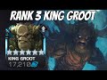 6 Star Rank 3 KING GROOT Rank Up & Gameplay - UNDERRATED CHAMP?!