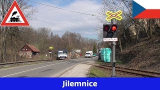 Železniční přejezd Jilemnice - 5.4.2019