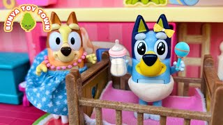 BABY BLUEY and Mummy Bingo 🍼 | Pretend Play with Bluey Toys | Bunya Toy Town