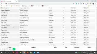 "DataTable JS" | DataTables Js Enable Disable Search Pagination PageLength | DataTable JS Example