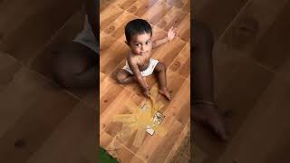 എന്നോട് ആണ് അമ്മയുടെ കളി#1agebaby #cutebaby #funny #shortvideo #cute #shorts #short #12monthbaby