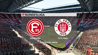 Fortuna Dusseldorf vs St Pauli | 2. Bundesliga (21/04/2021) | Fifa 21