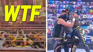 W.T.F. Zombies In WWE!…Worst Match Ever…WWE Make History…Wrestlemania Backlash 2021