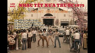 LIÊN KHÚC NHẠC TẾT XƯA TRƯỚC 1975 | Phối Mới Disco Sôi Động | Nghe Phê Quên Lối Về