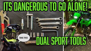 MUST HAVE TOOL KIT for Dual Sport Off Road Riding | Essential Tools for off road Riding | KLX 300