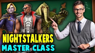 NIGHTSTALKERS Team Building Guide - T4s, ISO 8 and More! | Marvel Strike Force | MSF