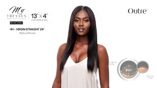 MYTRESSES BLACK LABEL 13X4 LACE FRONTAL WIG HH-VIRGIN STRAIGHT 24\