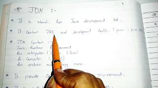 Java Development Kit || JDK || Java Programming || CS Chopda Classes