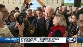 Biden campaigns in Salem