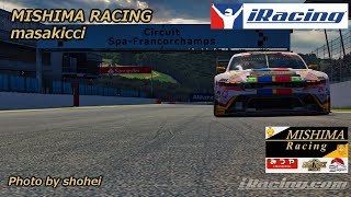 【iRacing】第868戦 三島Racing 2024 s3w6 スパ練に１発GTスプリント走るか