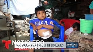 Niños afectados por agua contaminada | Noticiero | Noticias Telemundo