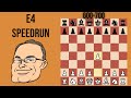 Following Opening Principles - Aggressive 1.e4 Speedrun (600-700 ELO)