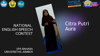 SpeechContest020-Citra Putri Aura: Fighting Cyberbullying and Online Harassment