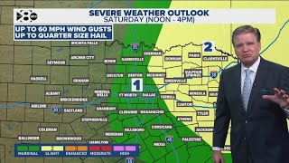 Dfw Weather Weekend Forecast Includes Cold Front And Scattered Thunderstorms