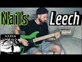 Nails - Leech (Guitar Cover w/ Tabs & Backing Track On Shred-Lab.com)