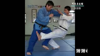 老師 示範投技 小內割( Lovely Judo Hall-Teacher Demonstration  ASHI-WAZ KOUCHI-GARI )140129