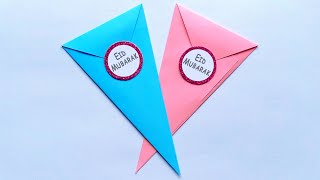 DIY Eidi Envelopes | How To Make Paper Envelope Card For Eid Special | Eidi Money Envelopes