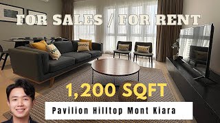 Pavilion Hilltop Fully ID Designed 1200sqft 3bedroom2bathroom | For Rent / For Sales