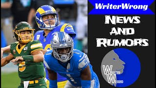 Detroit Lions News and Rumors. QB Controversy? Okudah Better than Ever? Projected Record!