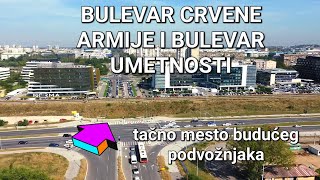 Do kraja godine prvi radovi na podvožnjaku koji povezuje Bulevar Umetnosti i Crvene Armije