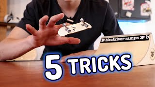5 Fingerboard Tricks Every Beginner Should Learn