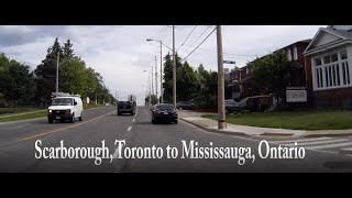 Po Drogach Kanady 🇨🇦 Scarborough, Toronto to Mississauga, Ontario 🛻🚦⛽️