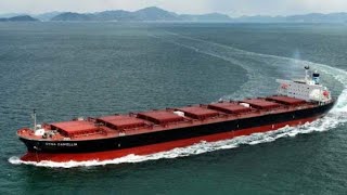 How much money can a cargo ship earn by transporting coal once?