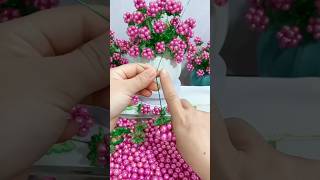 Handmade diy beads flowers #handmade #diy #beads #gift #handmadegifts #flowers #homedecor #diybeads