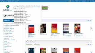 Searching EBSCO eBooks Tutorial