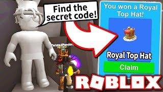 How To Get The Popcorn Tophat In Roblox Videos 9tube Tv - how to get the royal top hat complete the secret npc quest part 3 in