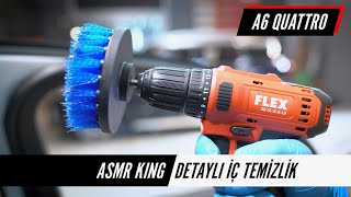 ASMR KING! Proper interior detailing for  Trashed Audi A6 / İç Detaylı Temizlik Nasıl olmalı? ASMR