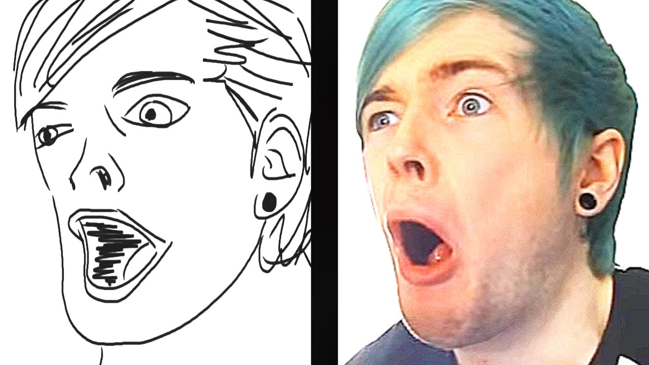 Draw The Youtuber Challenge Youtube