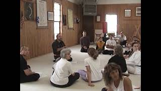 Prof McLaughlin WAPC bushidokan class