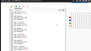 Summer Code Challenge: Turtle Race Python