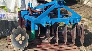 Vineyard machine | Under the row weed and soil management  - Greece ΔΙΣΚΟΣΒΑΡΝΑ ΑΜΠΕΛΙΟΥ