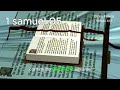 1 SAMUEL 05 - Biblia Falada Brasil e Fatos Biblicos