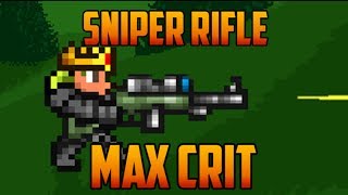 Terraria - Sniper Rifle, max crit loadout