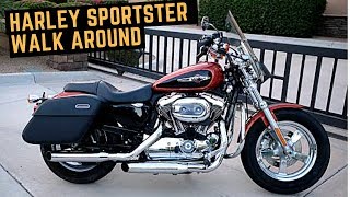 2011 Harley Sportster 1200 Custom: Walk Around, Cold Start, Review, Flipping Motorcycles For Profit