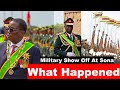 WATCH LIVE; Mnangagwa and Chiwenga, Military SHOW OFF AT STATE OF Nation address, WHAT HAPPENED