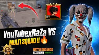 YouTubexRaZa❤️‍🔥 *Multi.Squad*What 1v4 Clutches*🔱