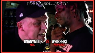 UNANYMOUS VS WHISPERS | RIVALRY | RAP BATTLE