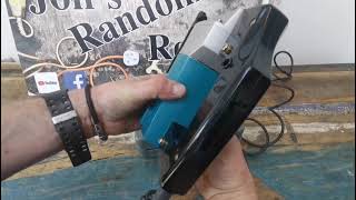 VINTAGE MAKITA JIGSAW REVIEW!!, proper old school 240v tool in amazing condition!! check it out!