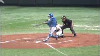 奈良間大己の記念すべきプロ初打席！